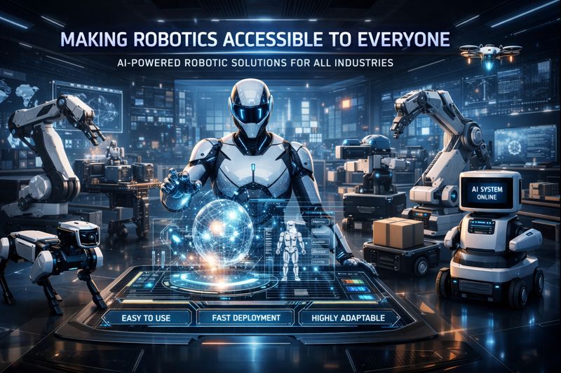 智能机器人场景